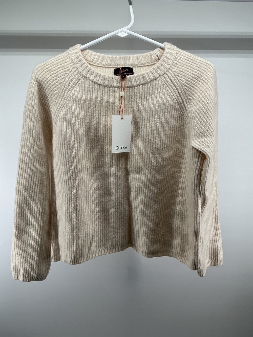 Mongolian Cashmere Fisherman Crewneck Sweater